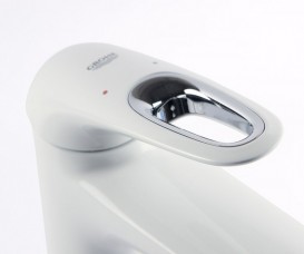 Смеситель для раковины Grohe Eurostyle врезной однорычажный белый 23570LS3