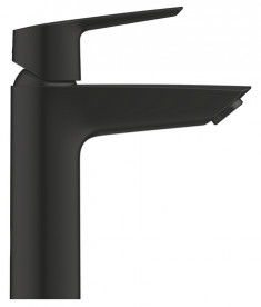 Смеситель для раковины Grohe QuickFix Start однорычажный с донным клапаном черный матовый 235752432