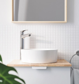 Смеситель для раковины Grohe QuickFix StartEdge однорычажный с донным клапаном хром 23777001