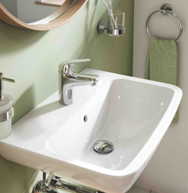 Смеситель для раковины Grohe Swift QuickFix S-Size однорычажный хром 24317001