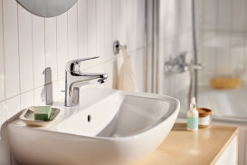 Смеситель для раковины Grohe Swift QuickFix M-Size однорычажный с донным клапаном хром 24325001