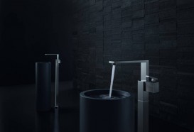 Змішувач для раковини Hansgrohe Axor Edge з алмазної огранюванням хром 46041000