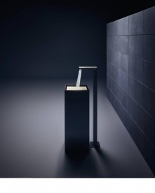 Змішувач для раковини Hansgrohe Axor MyEdition хром / чорне скло 47040600