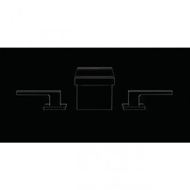 Смеситель для раковины Hansgrohe Axor MyEdition чёрный матовый/чёрное стекло 47050350