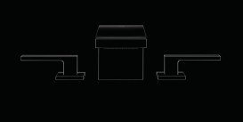 Змішувач для раковини Hansgrohe Axor MyEdition чорний матовий / брашірованная бронза 47050360