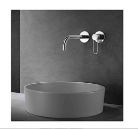 Смеситель для раковины Hansgrohe Axor Uno настенный хром 38121000