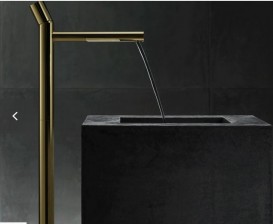 Смеситель для раковины Hansgrohe Axor Uno однорычажный золото 45004930