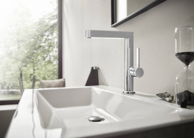 Смеситель для раковины Hansgrohe Finoris с донным клапаном хром 76060000