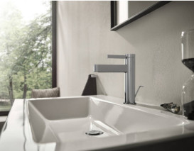 Смеситель для раковины Hansgrohe Finoris CoolStart однорычажный хром 76025000