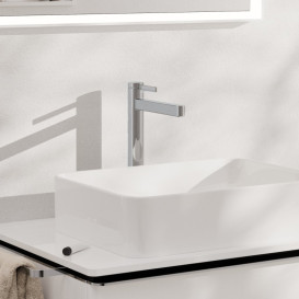 Смеситель для раковины Hansgrohe Finoris CoolStart однорычажный хром 76072000