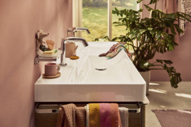 Змішувач для раковини Hansgrohe Tecturis S одноважільний хром 73321000