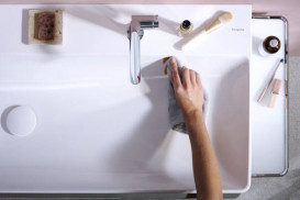 Змішувач для раковини Hansgrohe Tecturis S одноважільний хром 73321000