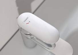 Смеситель для раковины Hansgrohe Vernis Blend CoolStart с донным клапаном хром 71589000