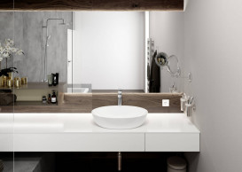 Змішувач для раковини Hansgrohe Vernis Blend одноважільний хром 71552000