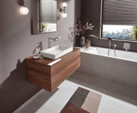 Смеситель для раковины Hansgrohe Vivenis с донным клапаном хром 75040000