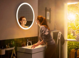 Змішувач для раковини Hansgrohe Zesis S CoolStart з донним клапаном хром 74724000