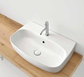 Смеситель для раковины Kerasan Nolita однорычажный хром 922690