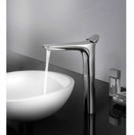 Змішувач для раковини одноважеля високий Kludi колекція Ambienta хром 532980575