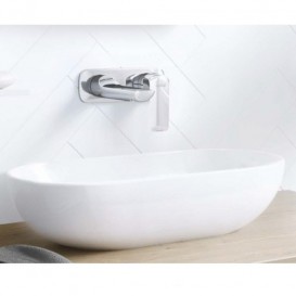 Смеситель для раковины Kludi Ameo однорычажный настенный хром 412450575