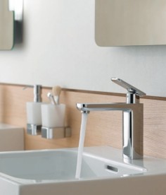 Смеситель для раковины Kludi E2 однорычажный хром 492960575