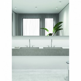 Смеситель для раковины Kludi Nova Fonte Puristic двухрычажный хром 201430515