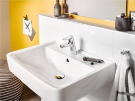 Смеситель для раковины Kludi Pure&Easy однорычажный без донного клапана 370280565