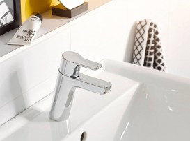 Смеситель для раковины Kludi Pure&Easy однорычажный для безнапорных водонагревателей 372750565