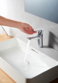 Смеситель для раковины Kludi Zenta SL однорычажный с донным клапаном хром 482600565