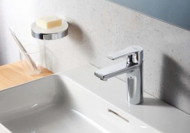 Смеситель для раковины Kludi Zenta SL однорычажный с донным клапаном хром 482600565