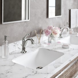 Змішувач для раковини Kraus Arlo змішувач латунь хром KBF-1201CH