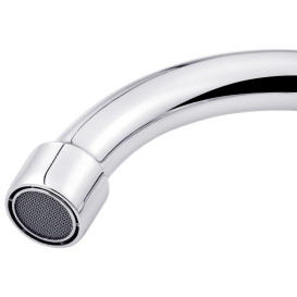 Смеситель для раковины Kroner KRM Aller-C010 двухвентильный хром CV012063