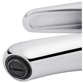 Змішувач для раковини Kroner KRM Elbe-C010 одноважільний хром CV014918