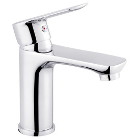 Змішувач для раковини Kroner KRM Main-C010 одноважільний хром CV018617