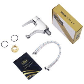 Смеситель для раковины Kroner KRM Odra-C011 однорычажный хром CV019457