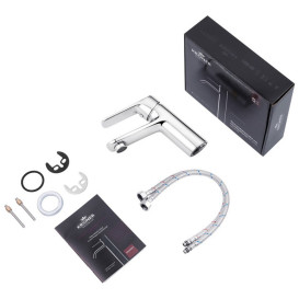 Смеситель для раковины Kroner KRP Dorn-C010 однорычажный хром CV033918