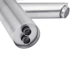 Смеситель для раковины Kroner KRP Edelstahl Klassisch-ESG010 однорычажный никель CV022994