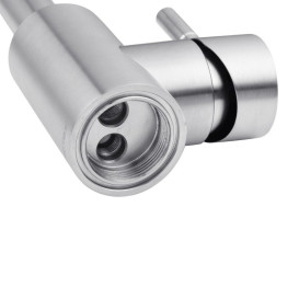 Смеситель для раковины Kroner KRP Edelstahl Klassisch-ESG012 однорычажный никель CV023008