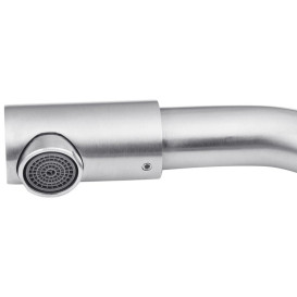 Смеситель для раковины Kroner KRP Edelstahl Klassisch-ESG012 однорычажный никель CV023008