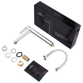 Смеситель для раковины Kroner KRP Eifel-C010-3 однорычажный хром CV023604