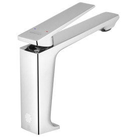 Змішувач для раковини Kroner KRP Ersel-C0111BV з донним клапаном хром CV035468