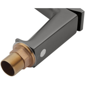 Змішувач для раковини Kroner KRP Ersel-GRP0111BV з донним клапаном графіт CV035469