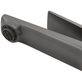 Змішувач для раковини Kroner KRP Ersel-GRP0111BV з донним клапаном графіт CV035469