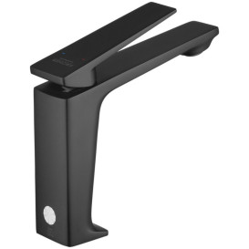 Змішувач для раковини Kroner KRP Ersel-SCH0111BV із донним клапаном чорний CV035470