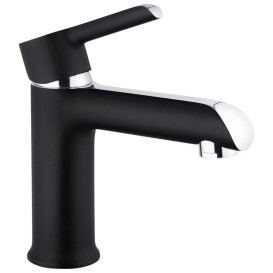 Смеситель для раковины Kroner KRP Essen-SCH010 однорычажный черный CV024322