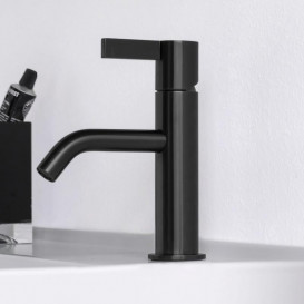 Смеситель для раковины Laufen Kartell однорычажный черный матовый титан с PVD-покрытием H3113310811001