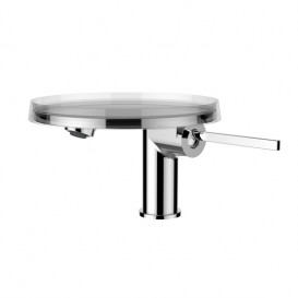 Смеситель для раковины Laufen Kartell с полочкой-мыльницей хром H3113310041101