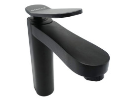 Змішувач для раковини Millz одноважільний чорний MRS-AL-B40 (black)