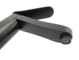 Змішувач для раковини Millz одноважільний чорний MRS-AL-B40 (black)