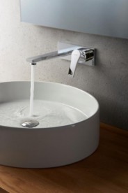 Смеситель для раковины настенный Kludi Zenta SL однорычажный хром 482470565