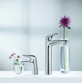 Смеситель для раковины однорычажный высокий Grohe коллекция Eurostyle New хром 23570003